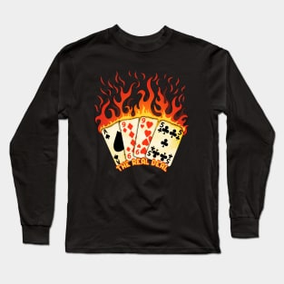 Born in 1995 - birthday burning cards Long Sleeve T-Shirt